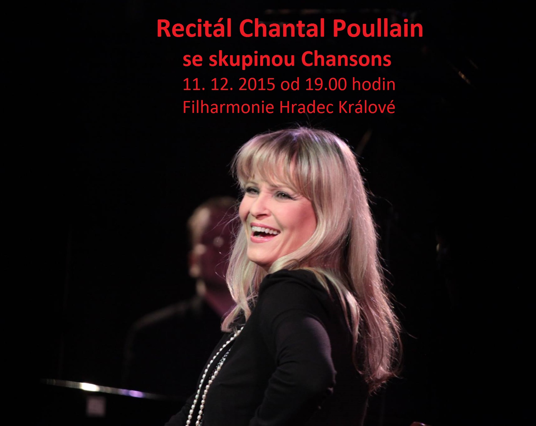 Recitál Chantal Poullain se skupinou Chansons